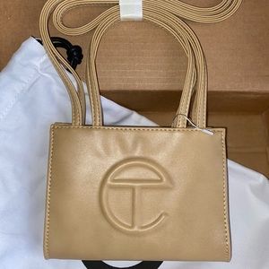 Small Cream Telfar Bag